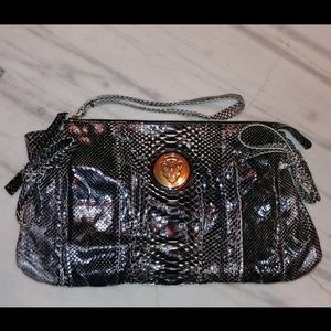 GUCCI Python Hysteria Large Clutch- Preowned